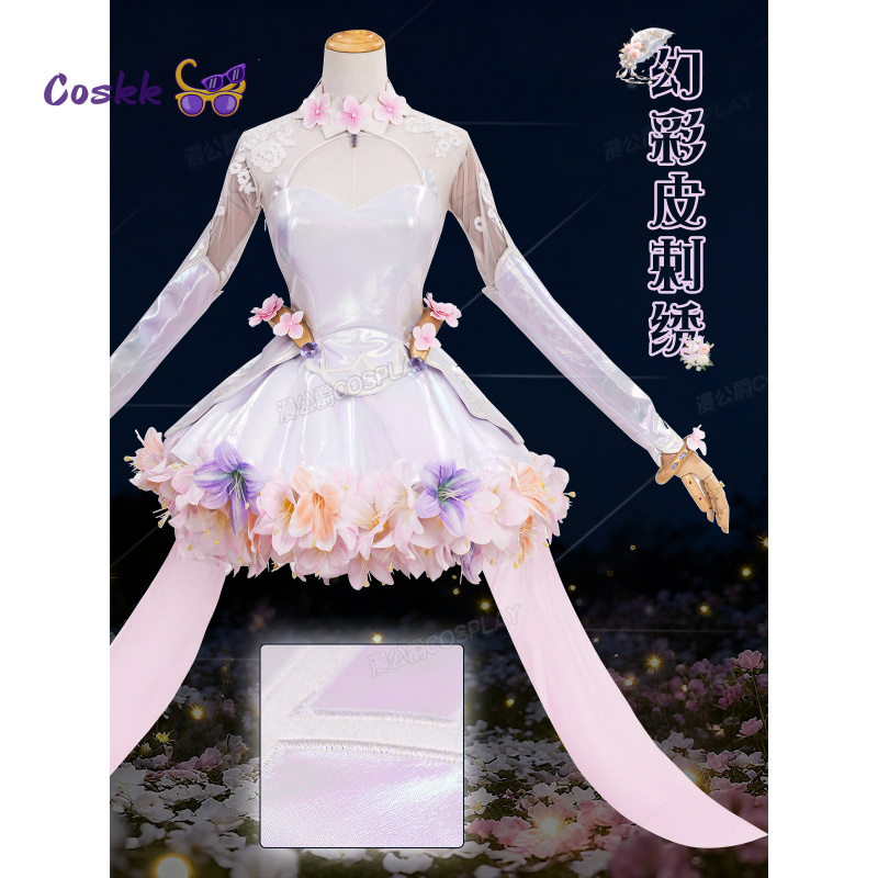 Anime Cosplay Women - Game OW Kiriko Cosplay Costume Uniform