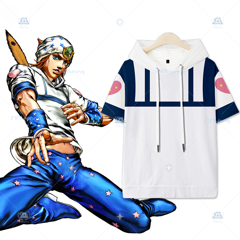 Anime Cosplay Women - Anime JOJO Johnny Joestar Cosplay Costume