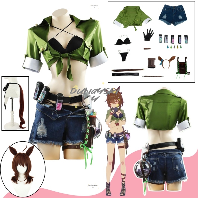 Anime Cosplay Bikini - Agnes Tachyon Cosplay Umamusume Pretty Derby
