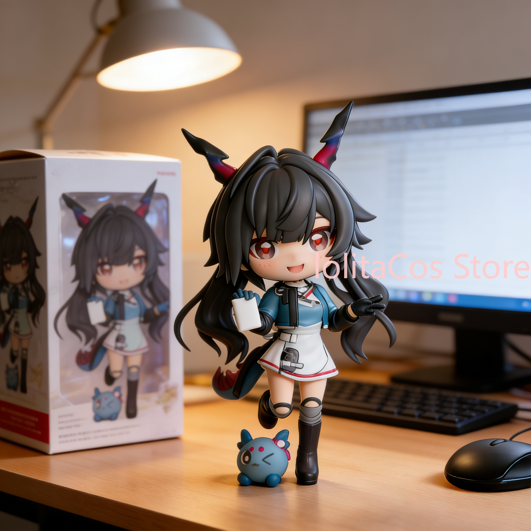 Anime Cosplay Swimsuit - Arknights:Endfield Chenqianyu 12cm Q-version Mini Figure