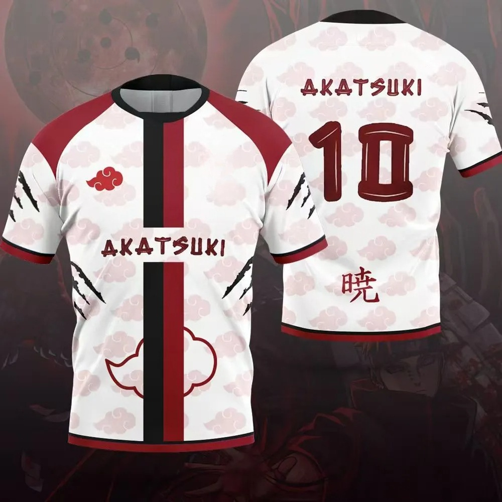 Anime Cosplay Naruto - 2026 Naruto Japanese Anime Jersey, American