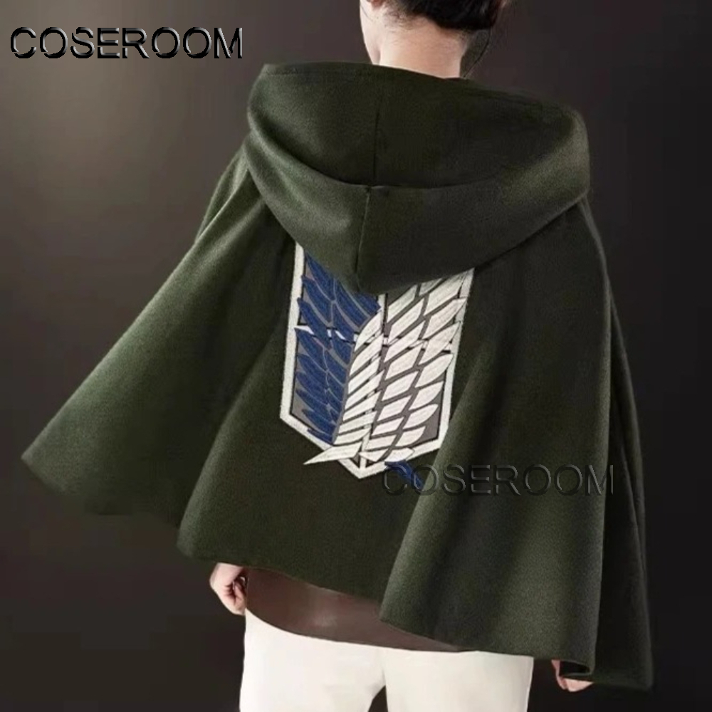 Attack Titan Cloak - COSEROOM-SR Dark Green Survey Corps Cloak