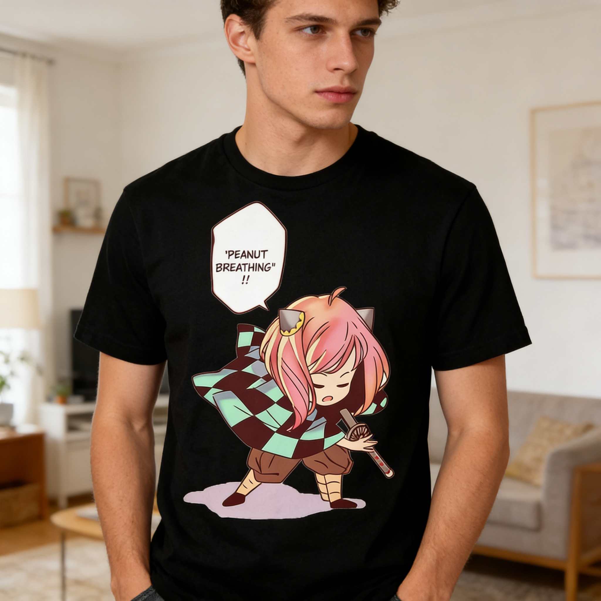 Anime Cosplay Tanjiro - Men's Demon Slayer Anime T-Shirt Tanjiro