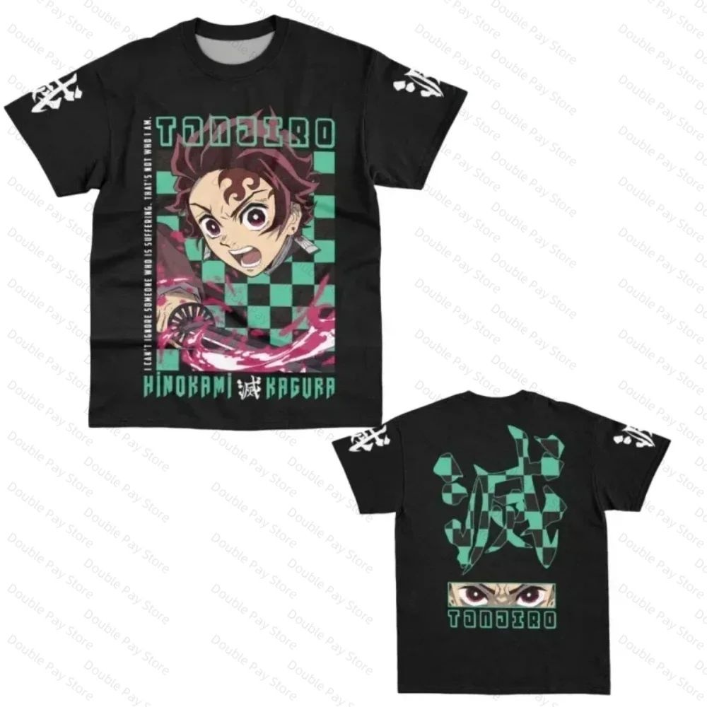 Anime Cosplay Tanjiro - New Football Shirt Anime Bandai Devil