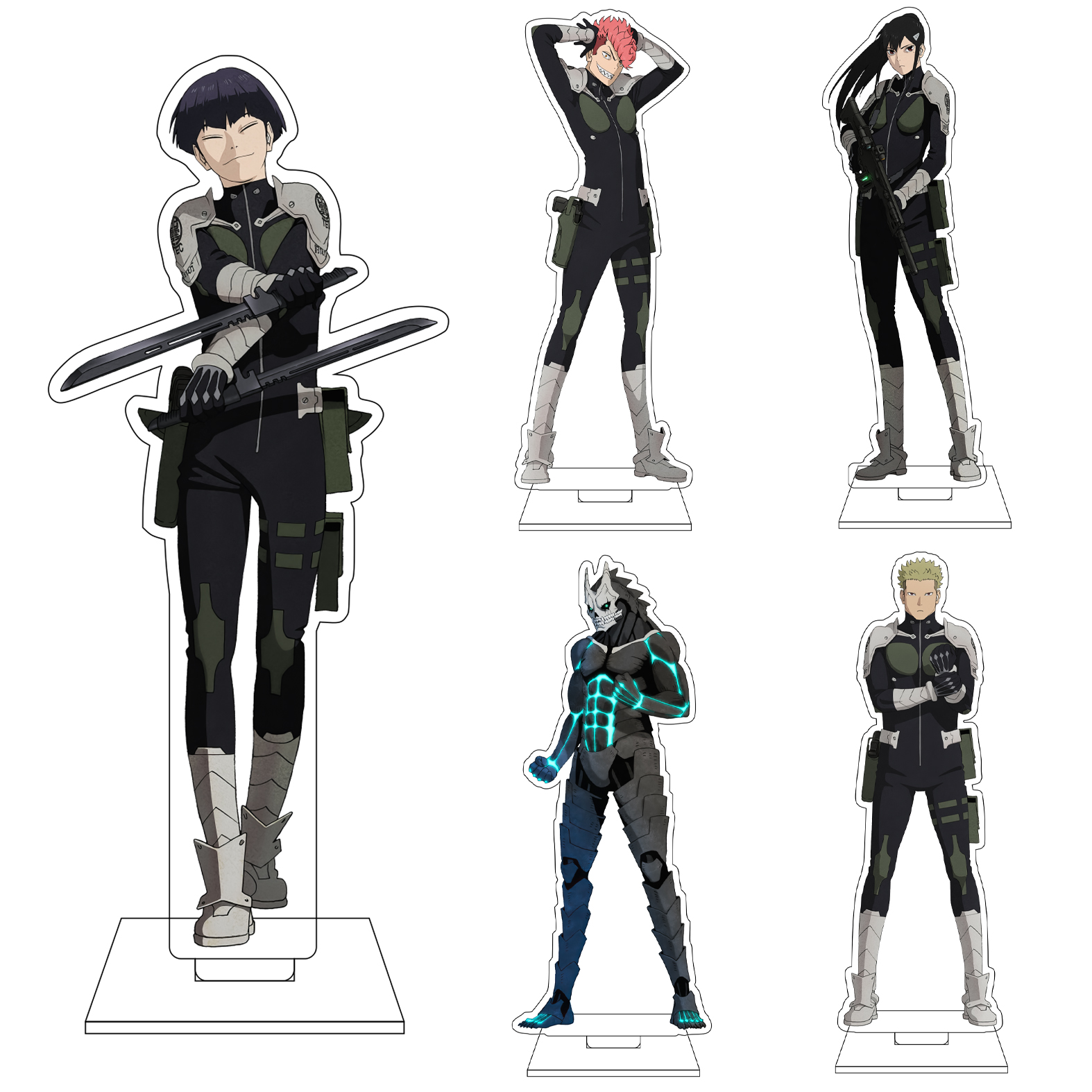 Anime Cosplay Roleplay - 16CM Anime Kaiju No.8 Cosplay Acrylic
