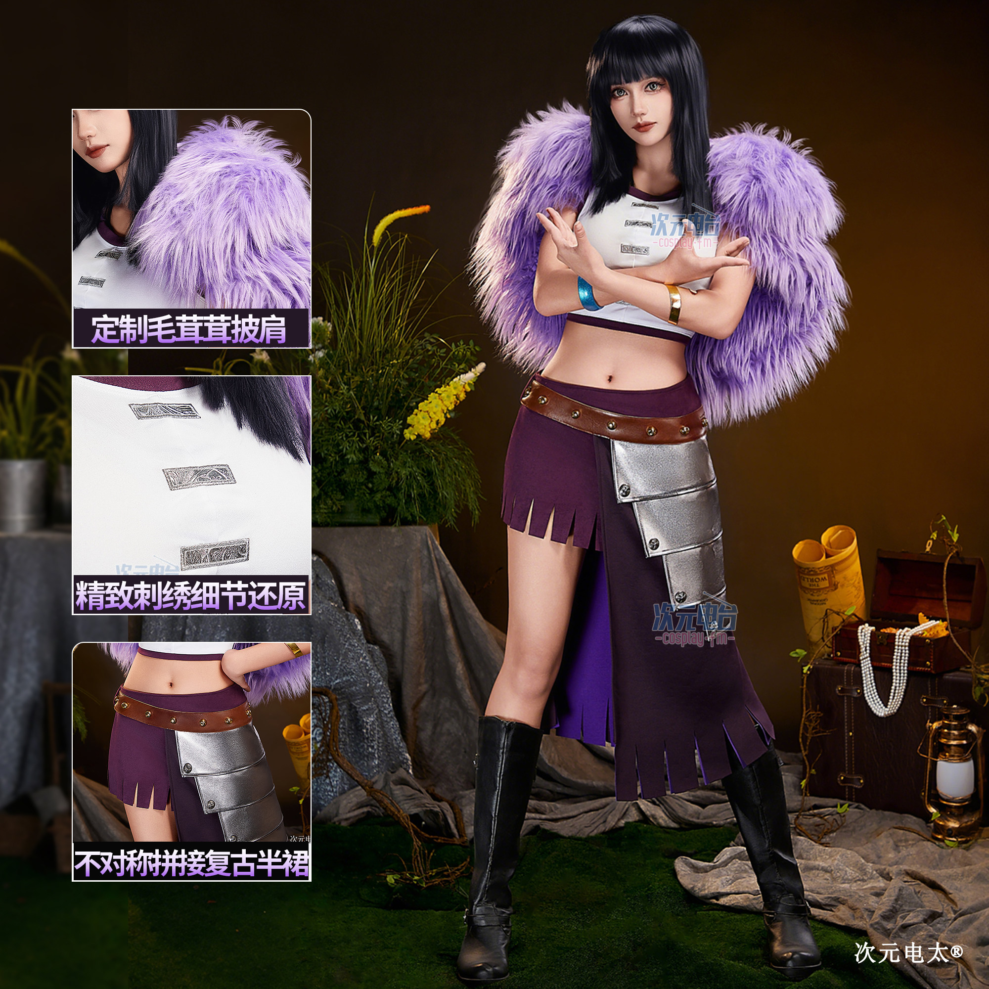 Anime Nico Robin Cosplay Costu - Anime Cosplay Female Characters ulasan dan harga
