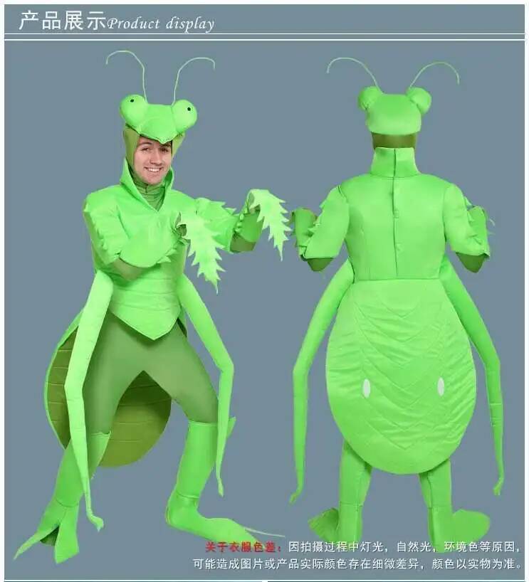 Adult Halloween Green Cricket  - Anime Cosplay Characters ulasan dan harga