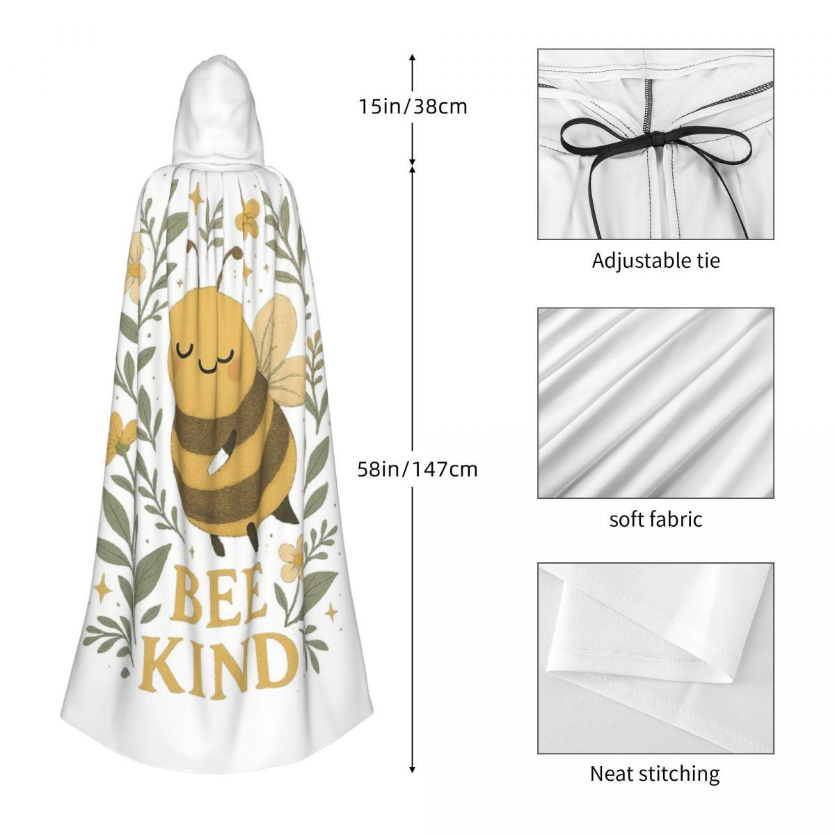 Bee Kind Cute Bumblebee Floral - Anime Cosplay Quotes ulasan dan harga