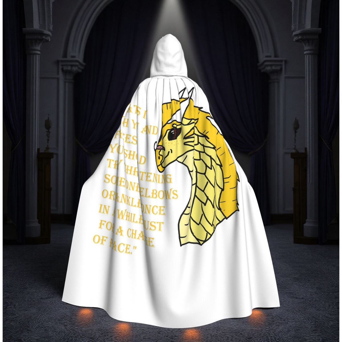 Qibli Quote Long Hooded Cloak  - Anime Cosplay Quotes ulasan dan harga