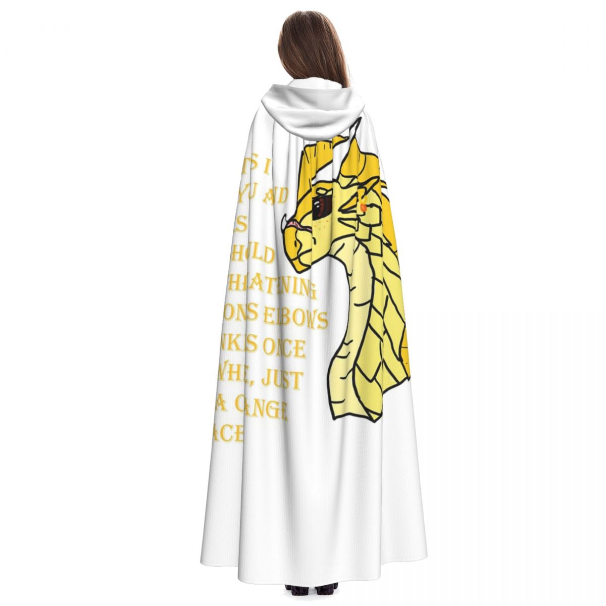Qibli Quote Long Hooded Cloak  - Anime Cosplay Quotes ulasan dan harga