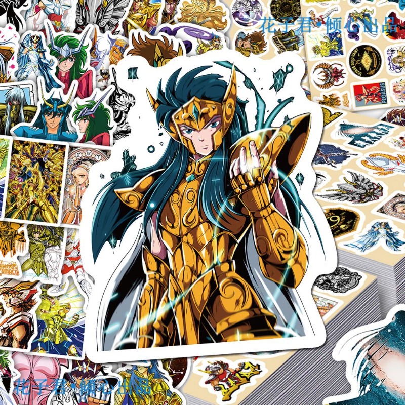 101Pcs Saint Seiya Anime Stick - Anime Cosplay Characters ulasan dan harga