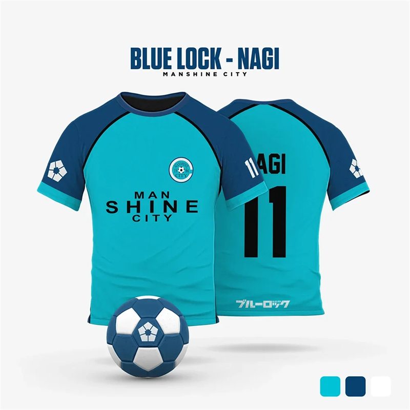 Blue Lock Manshine City Animat - Anime Cosplay Name ulasan dan harga