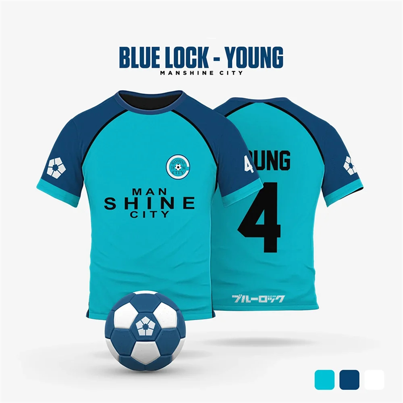 Blue Lock Manshine City Animat - Anime Cosplay Name ulasan dan harga