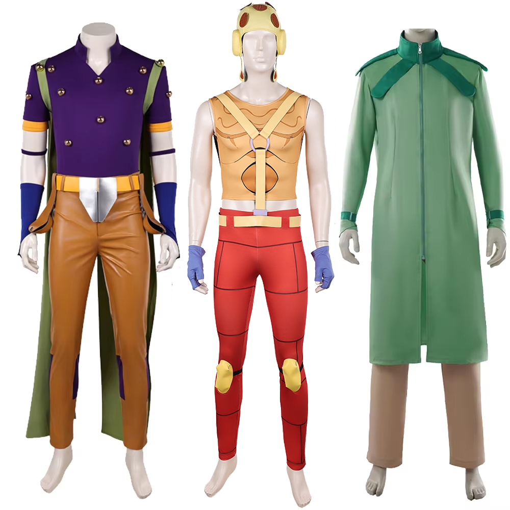 Steven Steel Cosplay Gyro Zepp - Cosplay Anime Jjk ulasan dan harga