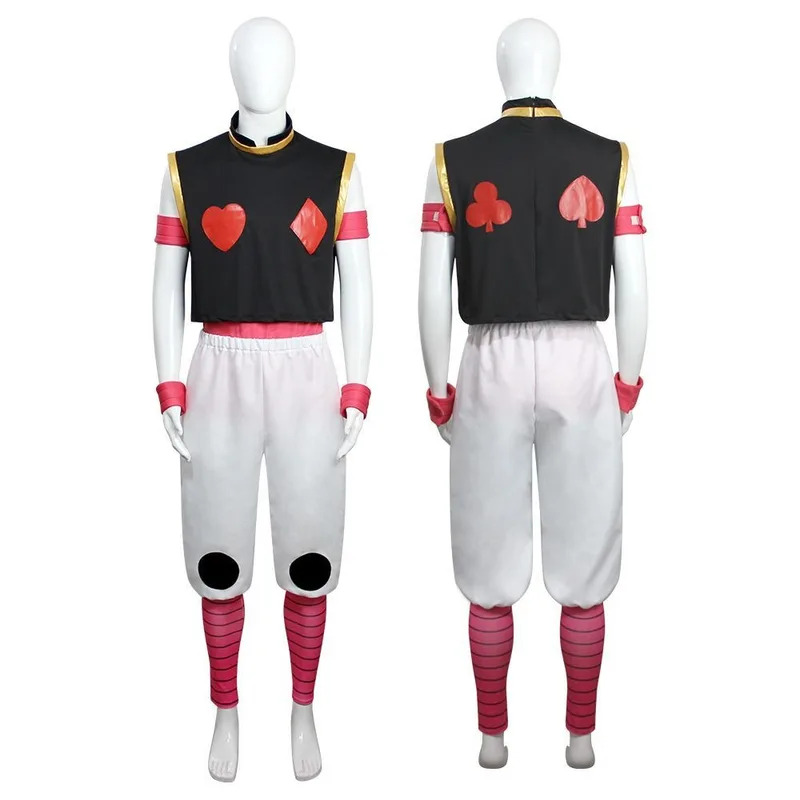Anime X HUNTER Hisoka Costume  - Hunter X Hunter Uniform ulasan dan harga