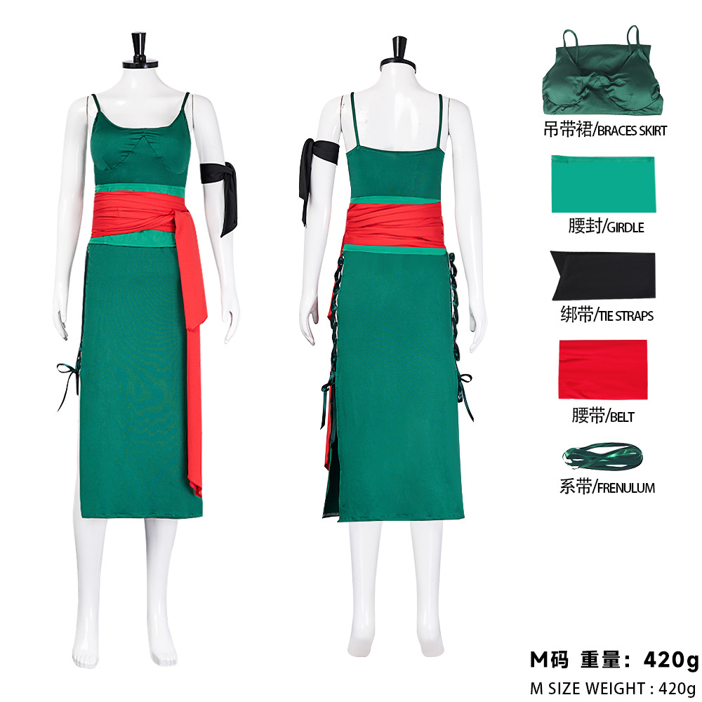 Roronoa Zoro Sexual Women Cosp - Anime Zoro Cosplay Female ulasan dan harga