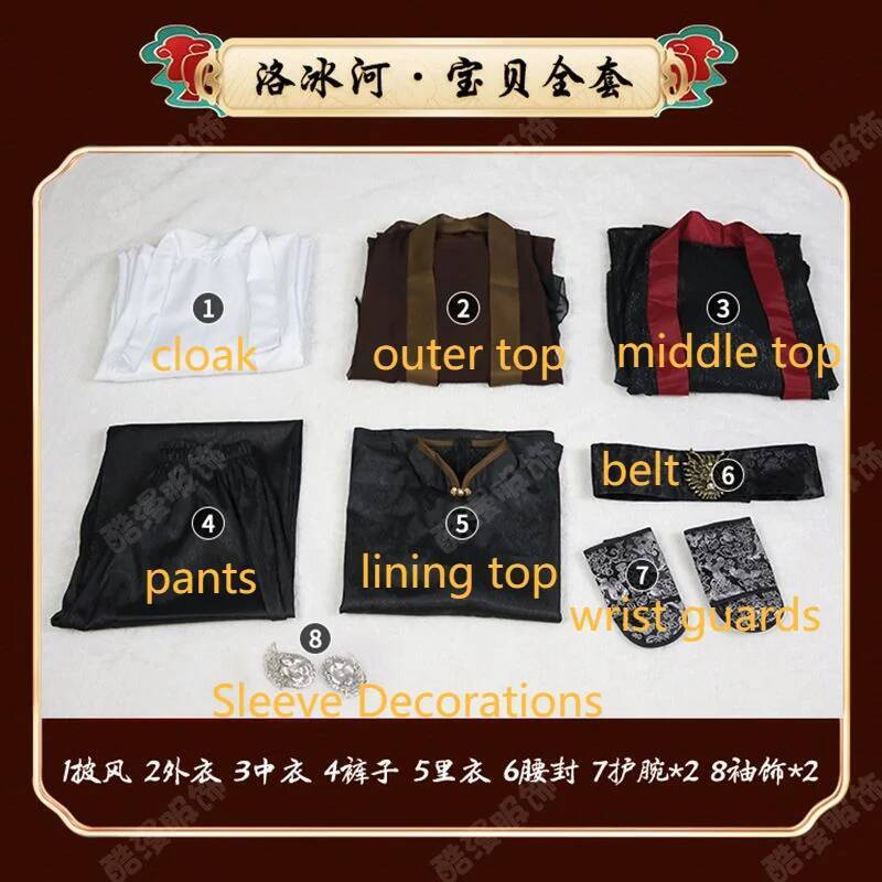 Anime Luo BingHe Cosplay Costu - Anime Cosplay Women ulasan dan harga