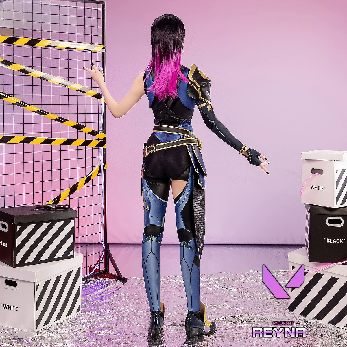 Girls Valorant Reyna Cosplay C - Anime Cosplay Event ulasan dan harga