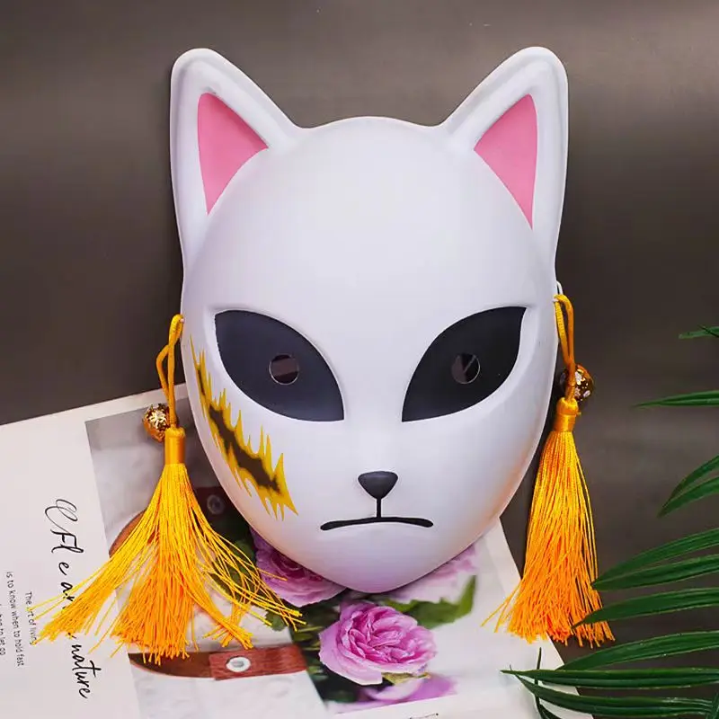 Japanse Anime Demon Vossenmask - Anime Cosplay Tanjiro ulasan dan harga