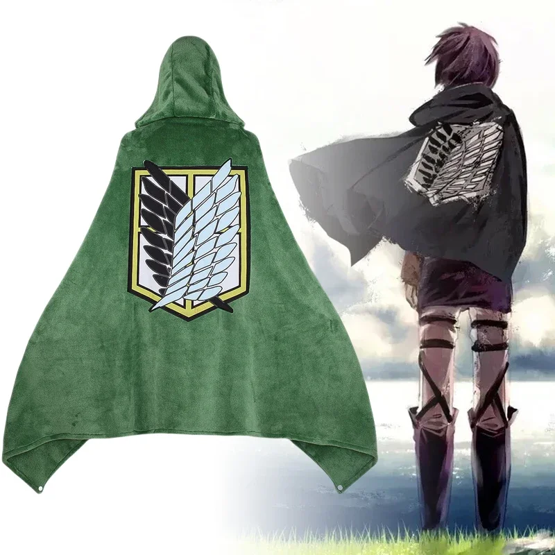 Attack on Titan Blanket Plaid  - Attack Titan Cloak ulasan dan harga