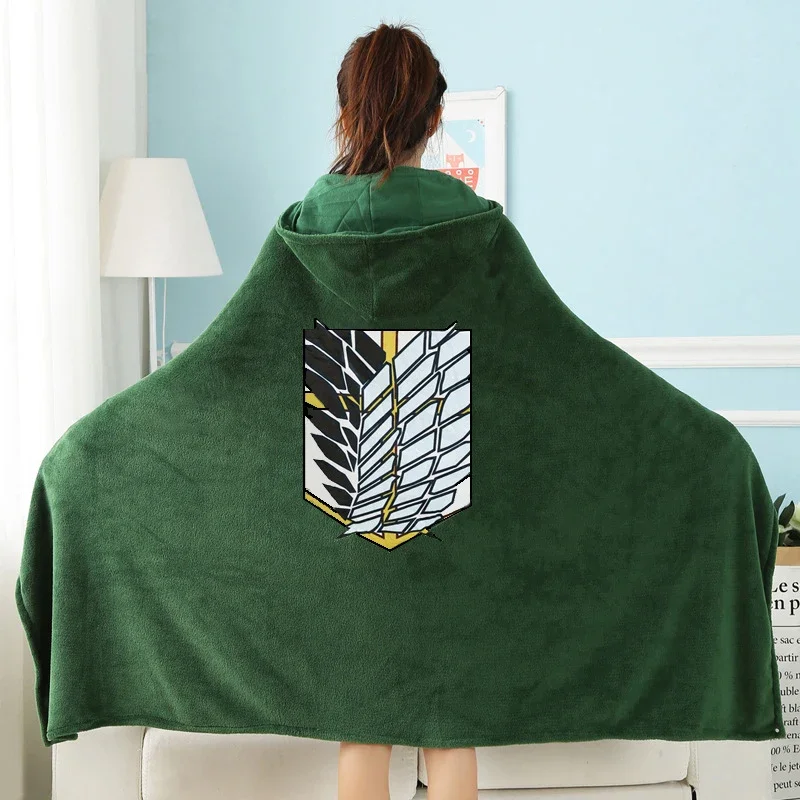 Attack on Titan Blanket Plaid  - Attack Titan Cloak ulasan dan harga