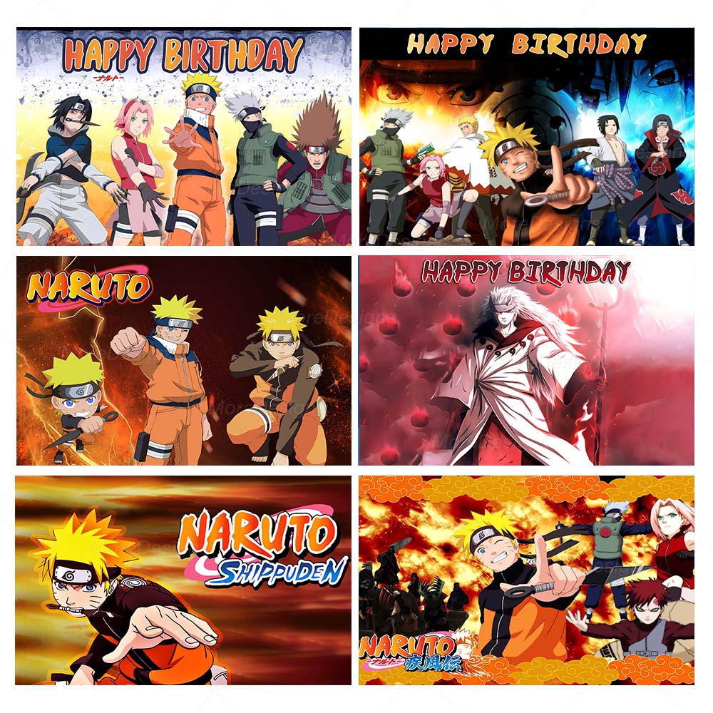 Naruto Photo Backdrop Kids 1st - Anime Cosplay Photo ulasan dan harga