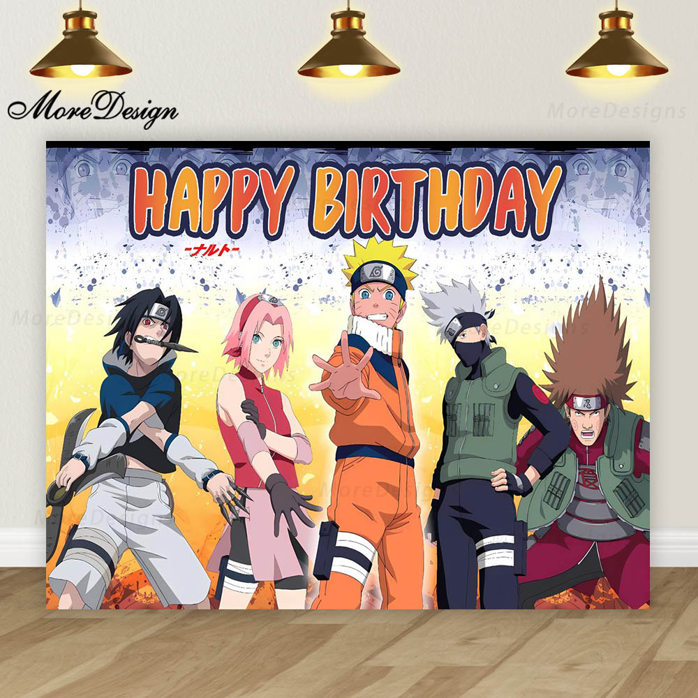 Naruto Photo Backdrop Kids 1st - Anime Cosplay Photo ulasan dan harga