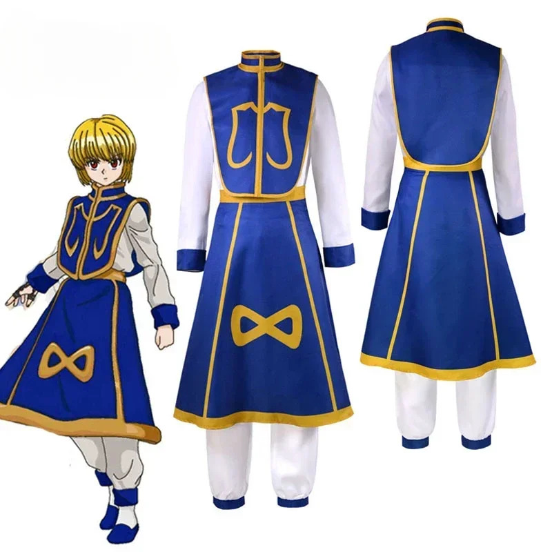 Manga x Hunter Kurapika Cospla - Hunter X Hunter Uniform ulasan dan harga