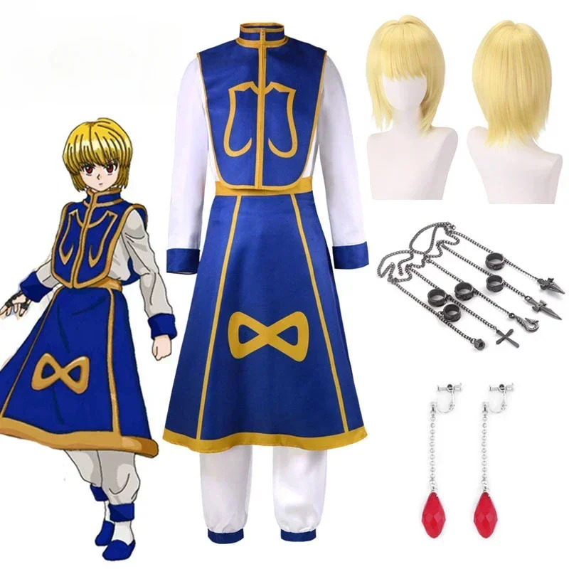 Manga x Hunter Kurapika Cospla - Hunter X Hunter Uniform ulasan dan harga