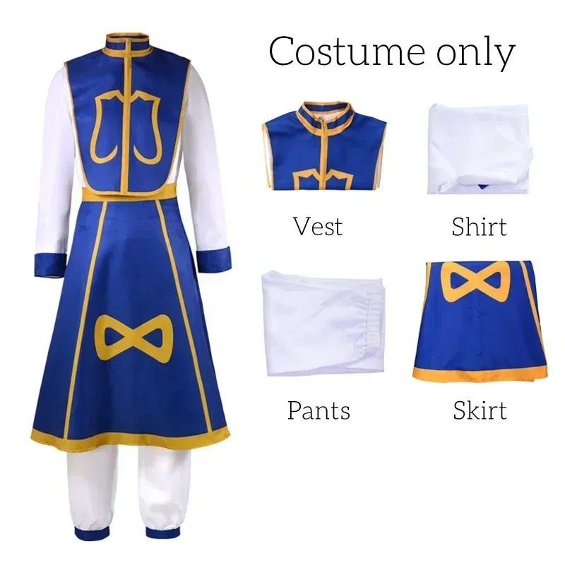 Manga x Hunter Kurapika Cospla - Hunter X Hunter Uniform ulasan dan harga