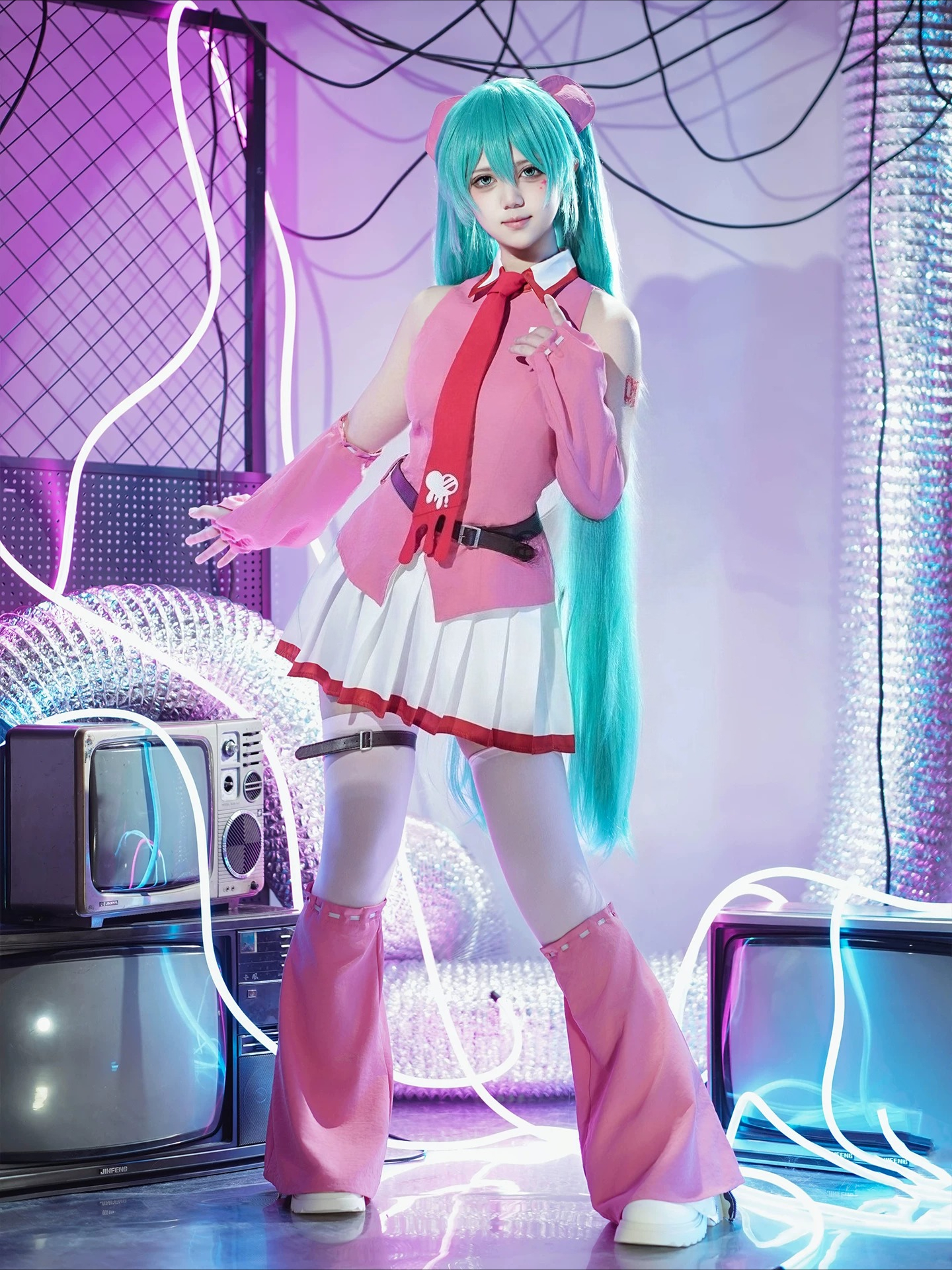 Miku Gloomy Bear Crossover lin - Anime Cosplay Female Characters ulasan dan harga