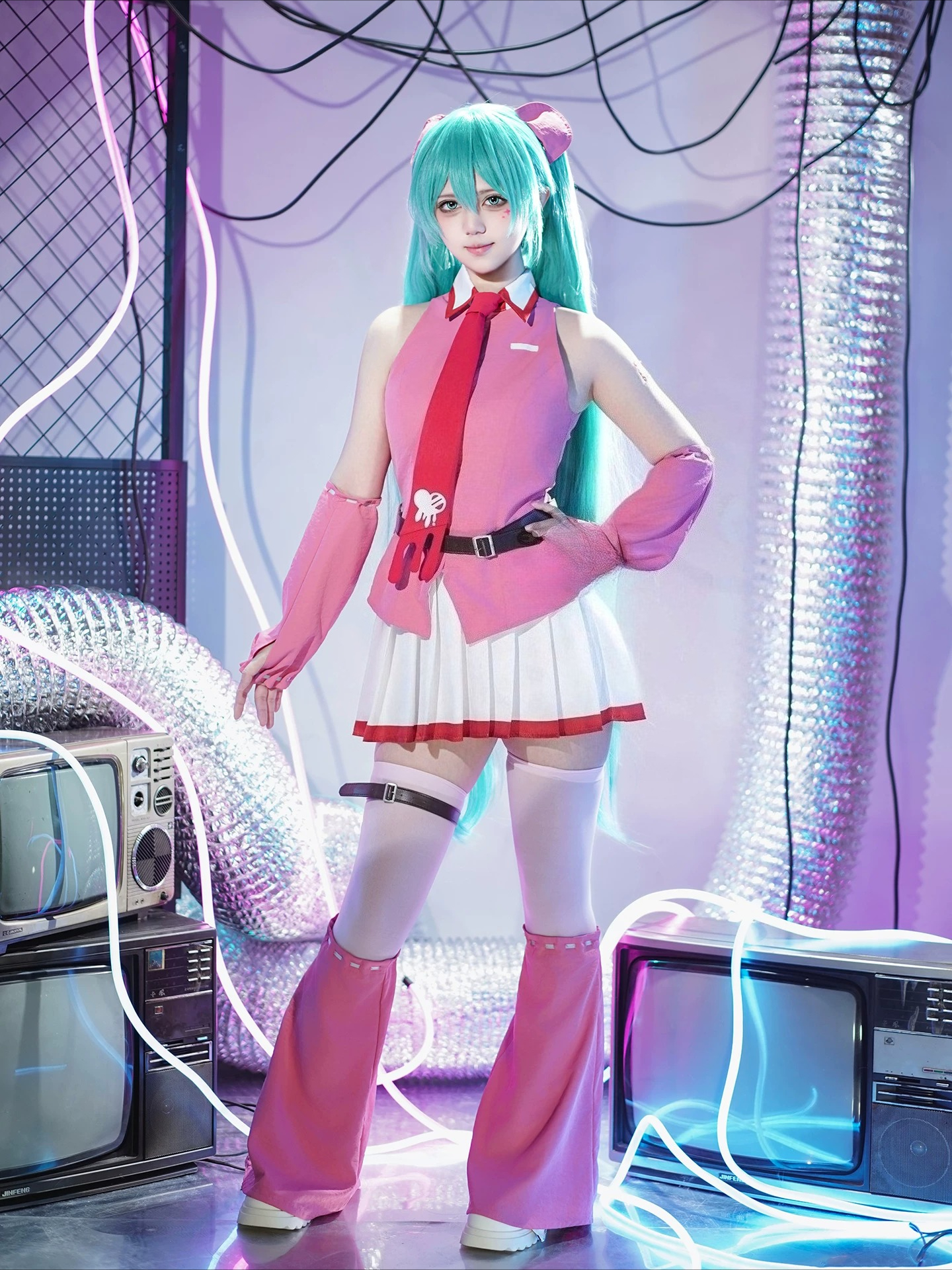 Miku Gloomy Bear Crossover lin - Anime Cosplay Female Characters ulasan dan harga