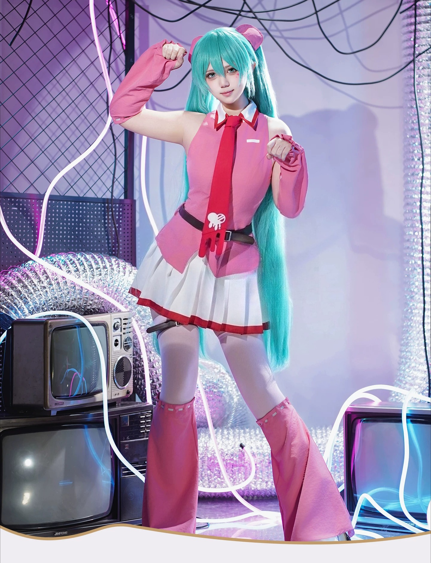 Miku Gloomy Bear Crossover lin - Anime Cosplay Female Characters ulasan dan harga