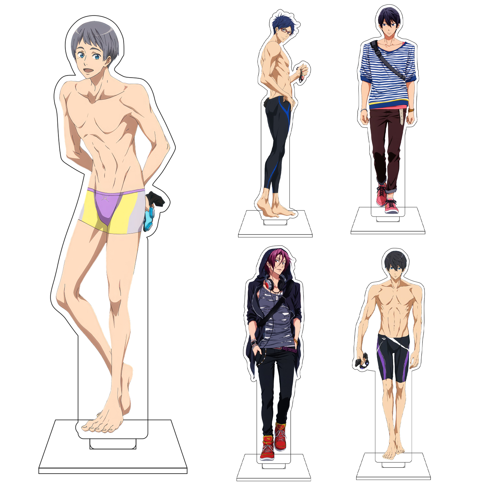 16CM Anime Free! Cosplay Acryl - Anime Cosplay Roleplay ulasan dan harga