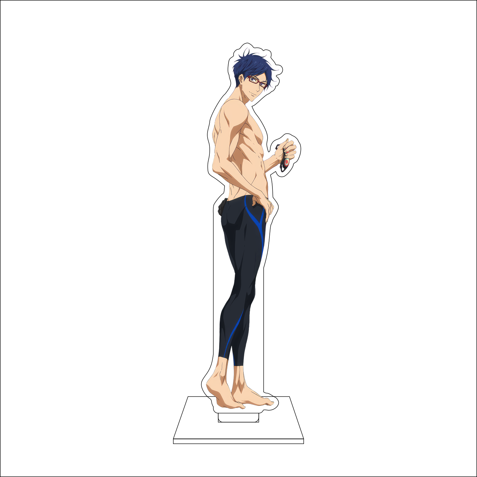 16CM Anime Free! Cosplay Acryl - Anime Cosplay Roleplay ulasan dan harga