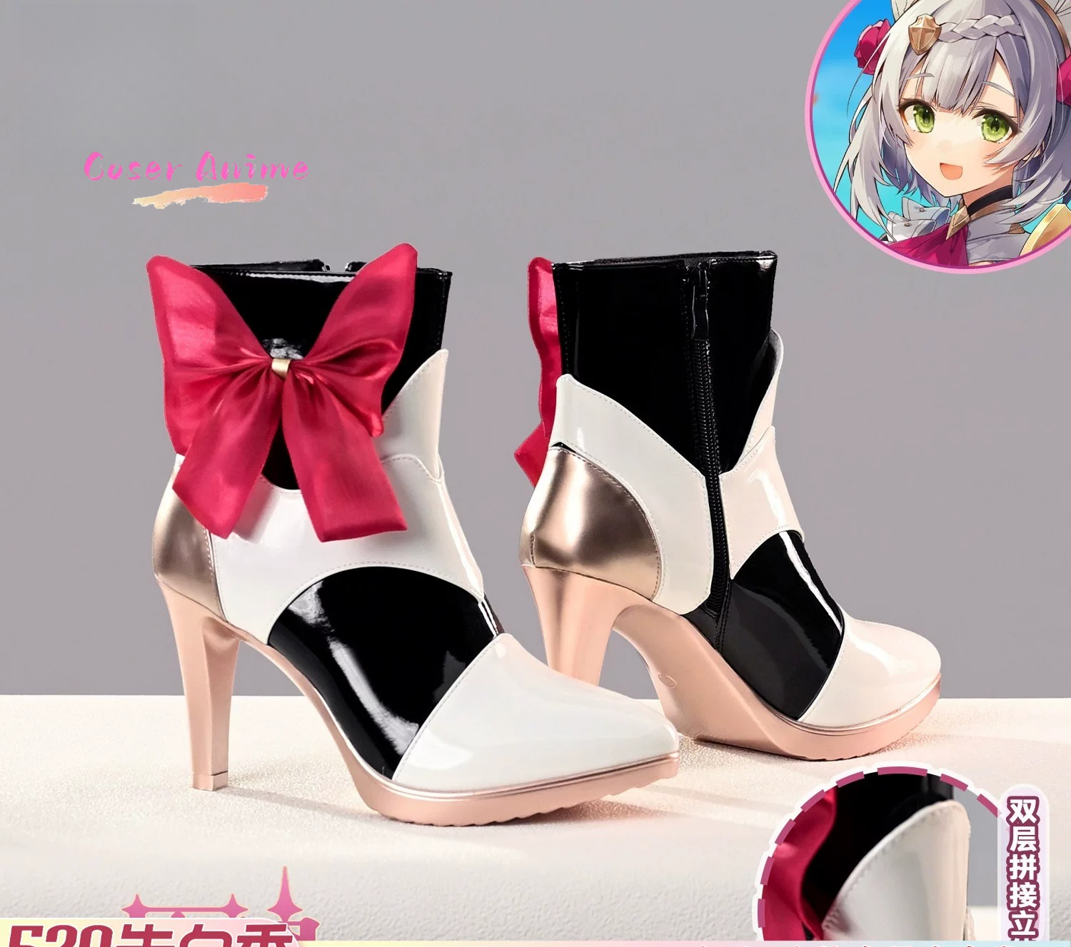 Game Genshin Impact Noelle Cos - Anime Cosplay Characters ulasan dan harga