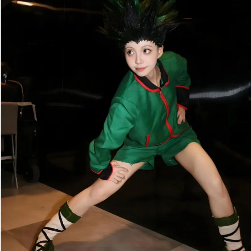 Anime X Hunter Gon Freecss Cos - Hunter X Hunter Uniform ulasan dan harga