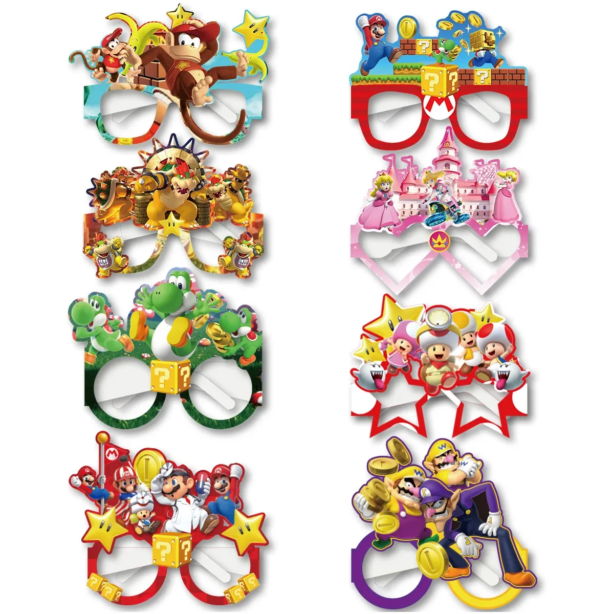 8pcs Kids Spectacles Decoratio - Anime Cosplay Photo ulasan dan harga