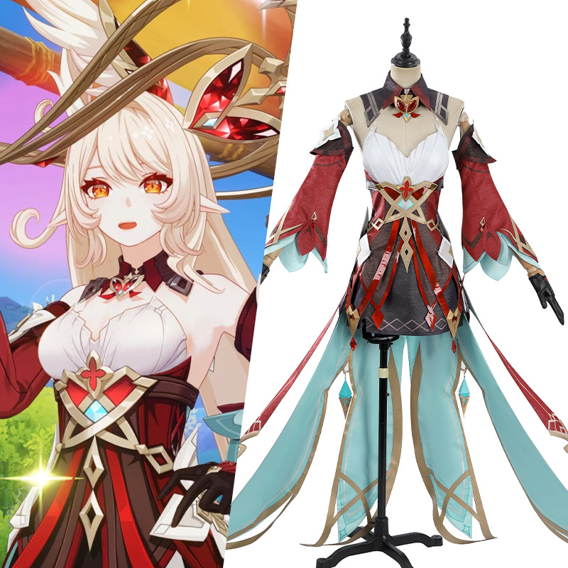 Genshin Impact Alice Cosplay S - Anime Cosplay Women ulasan dan harga