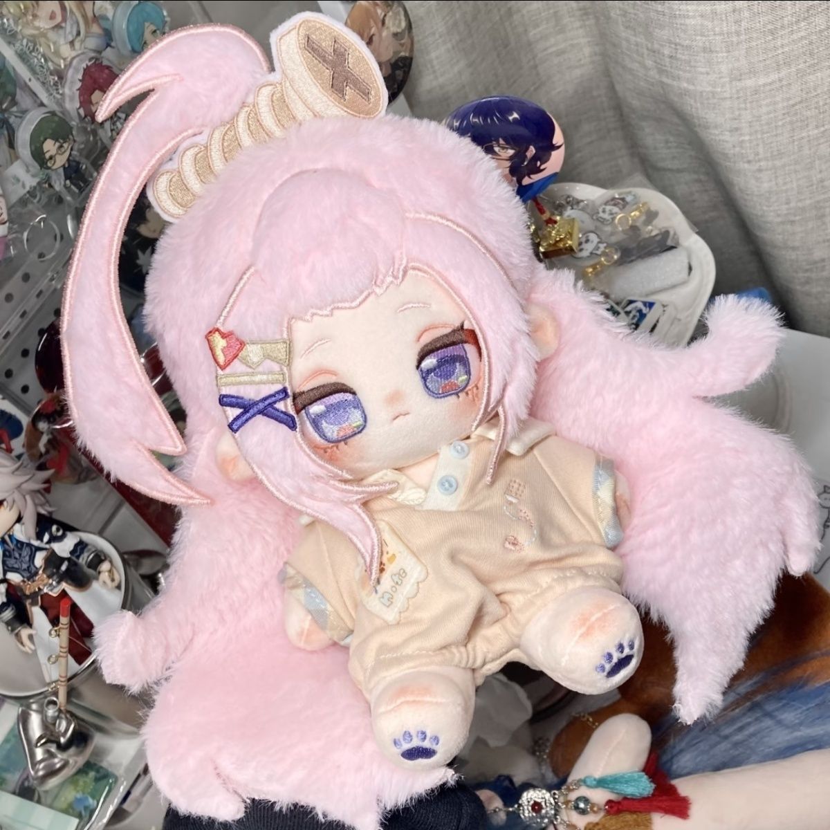20cm Genshin Impact Plush Anim - Anime Cosplay Characters ulasan dan harga