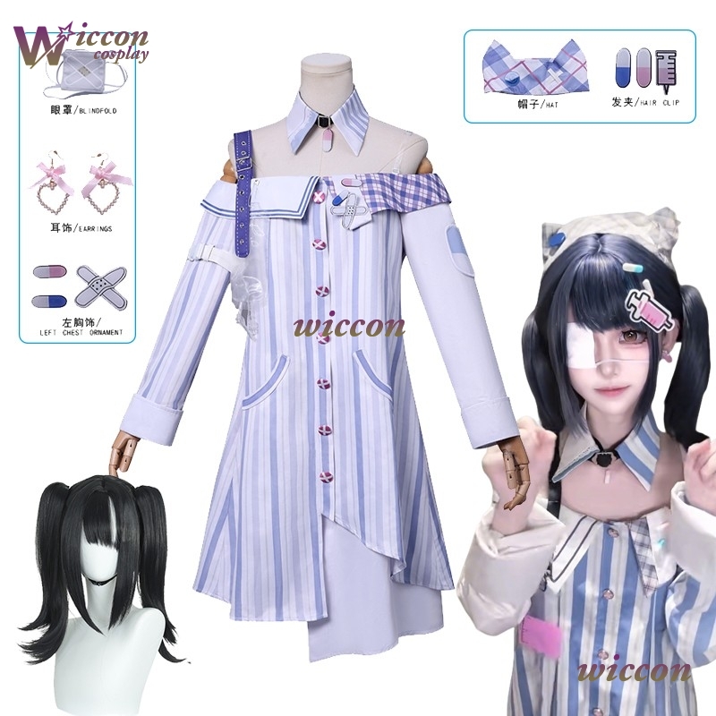 Eyepatch Jirai Kei Infinity Ni - Anime Cosplay Ideas For Women ulasan dan harga