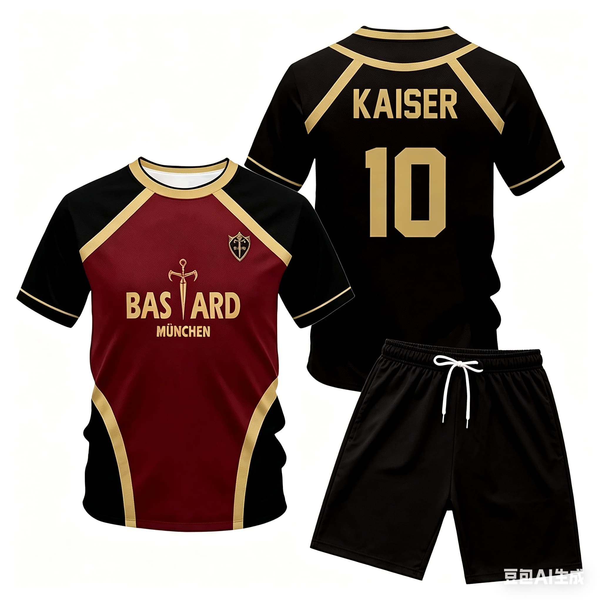 Anime Kaiser Jersey Set Japane - Anime Cosplay Roleplay ulasan dan harga