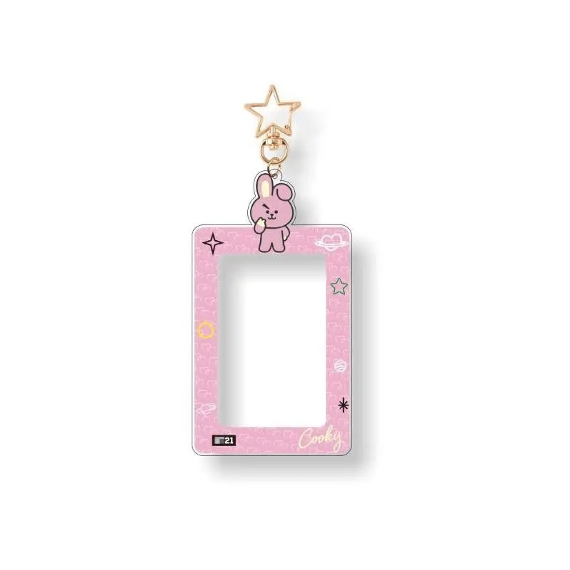 Kawaii BT21 Card Holder Keycha - Anime Cosplay Photo ulasan dan harga