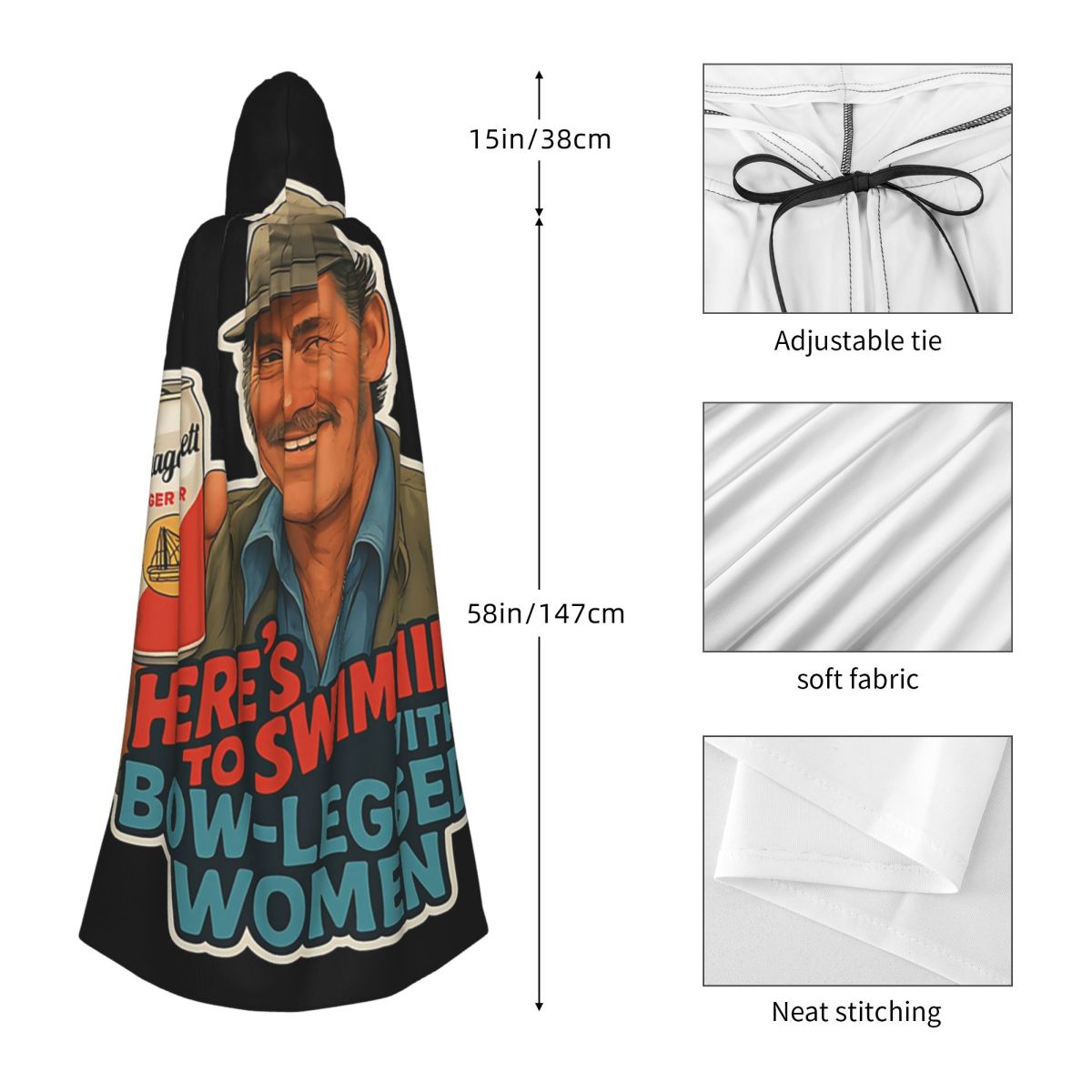 Heres To Swimmin Quint Jaws Mo - Anime Cosplay Quotes ulasan dan harga