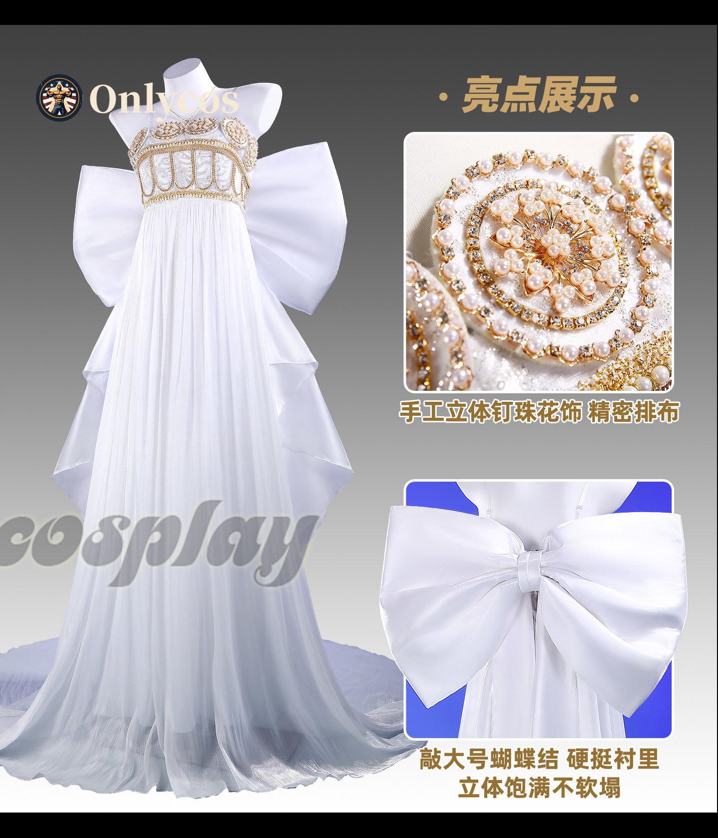 Sailor Moon Queen Serenity Cos - Anime Cosplay Women ulasan dan harga