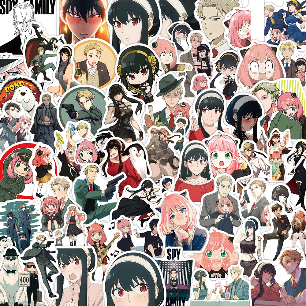 60pcs Set Spy Family Anime Spy - Anime Cosplay Anya ulasan dan harga