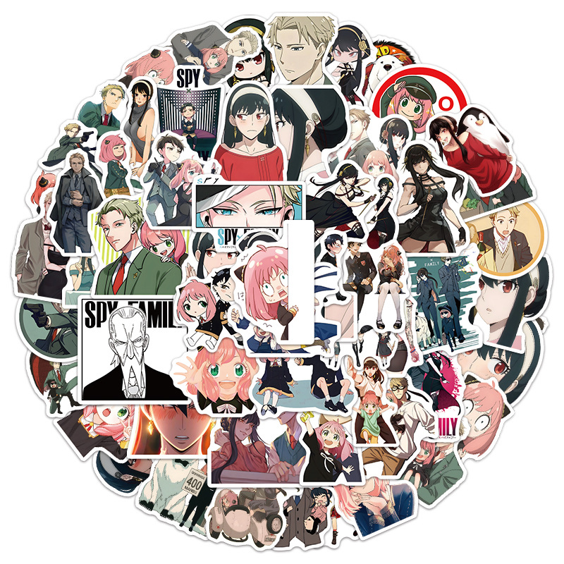 60pcs Set Spy Family Anime Spy - Anime Cosplay Anya ulasan dan harga