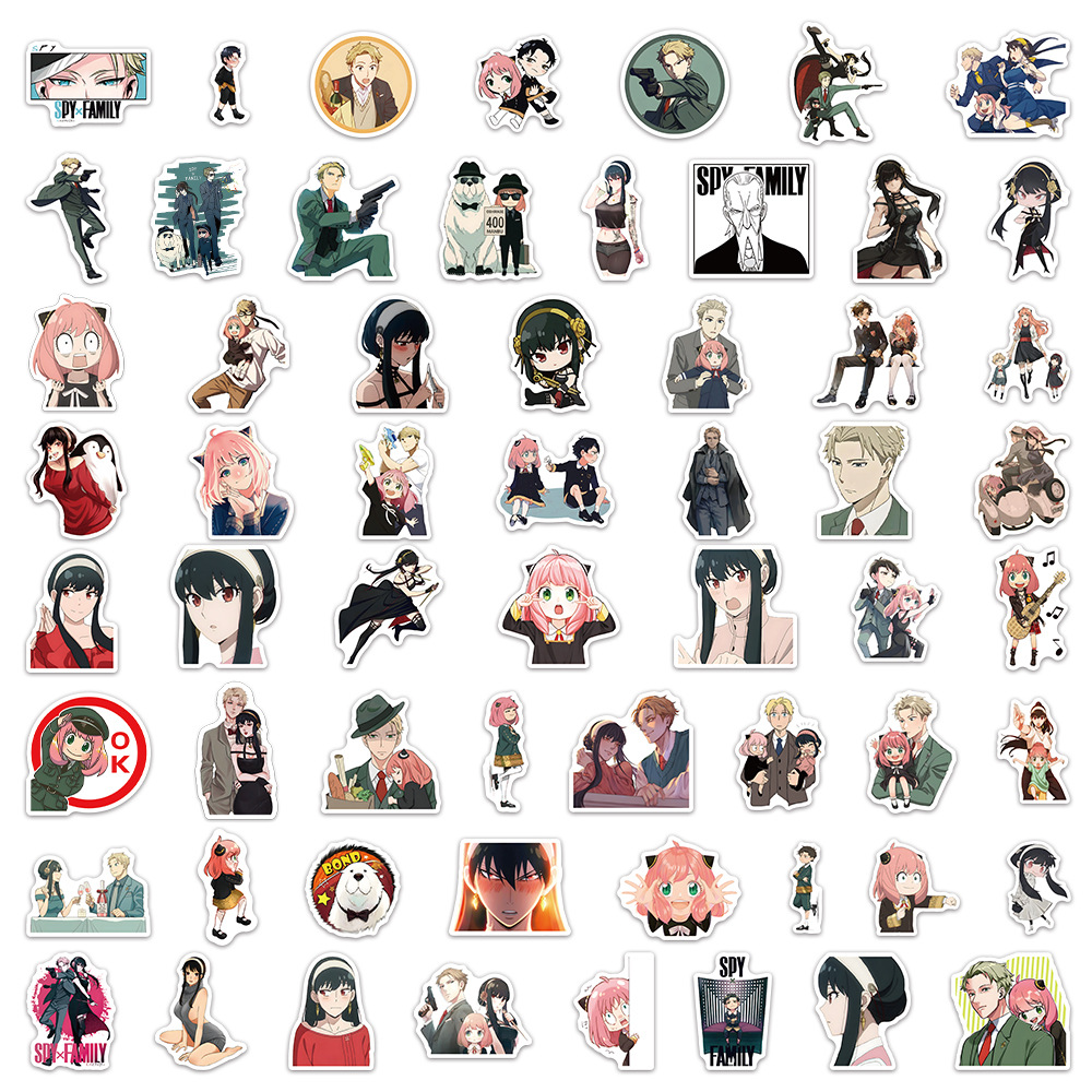 60pcs Set Spy Family Anime Spy - Anime Cosplay Anya ulasan dan harga