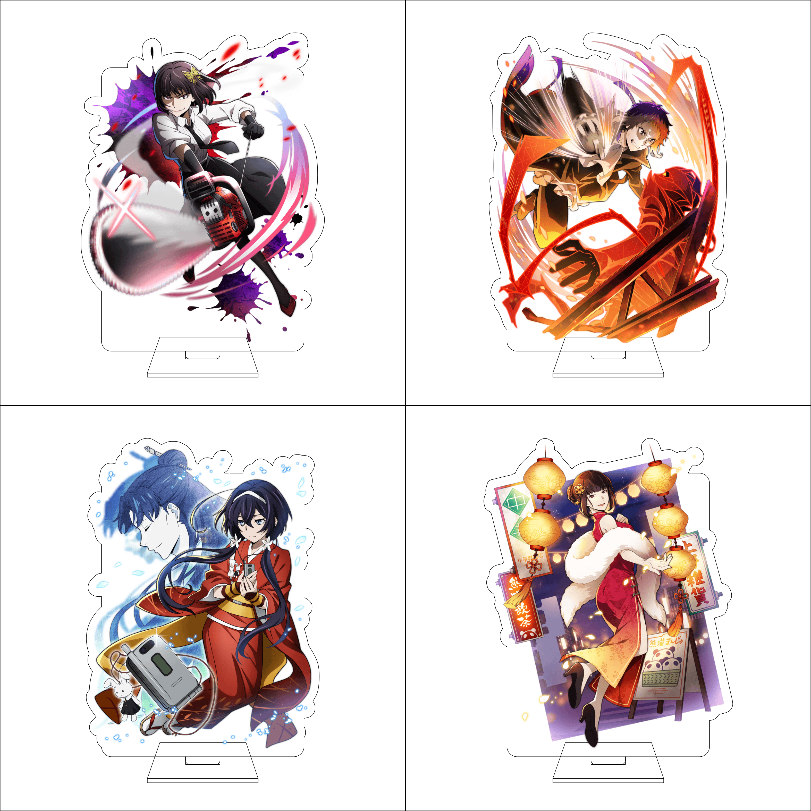 16CM Anime Bungo Stray Dogs Co - Anime Cosplay In Japan ulasan dan harga