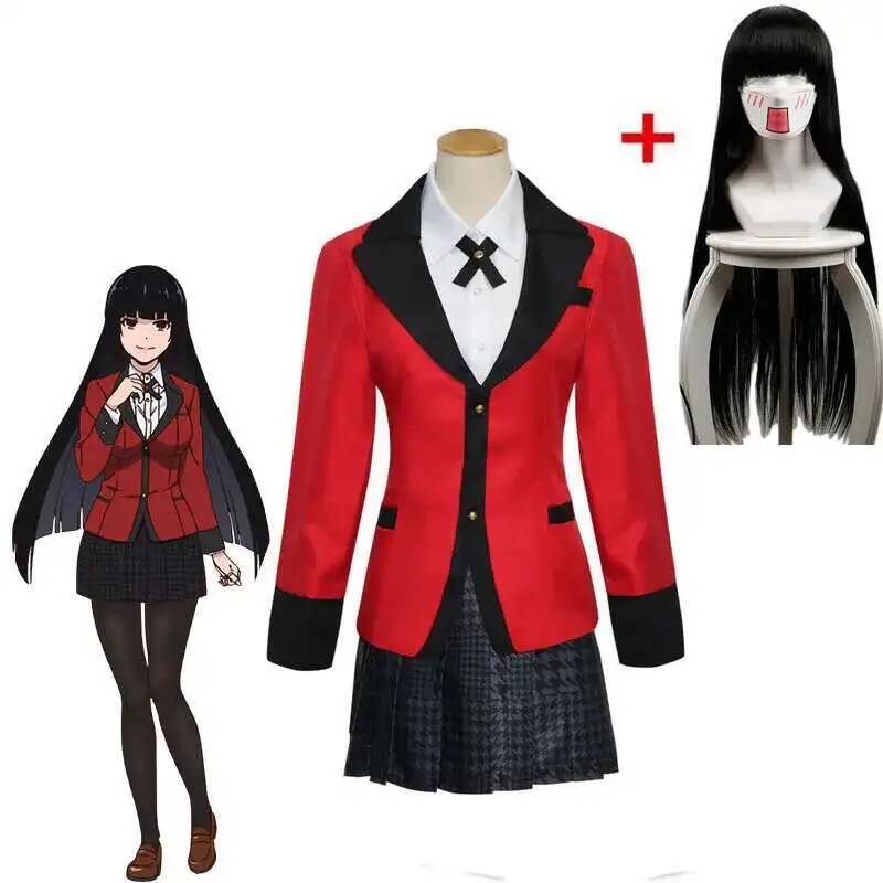 Anime Kakegurui Yumeko Jabami  - Anime Cosplay Kakegurui ulasan dan harga